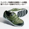 作業靴安全靴マジックセーフティシューズスニーカー先芯柔軟ジーベック85407