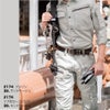 作業服カーゴパンツ伸縮現場服ストレッチリブ付きジーベック2176