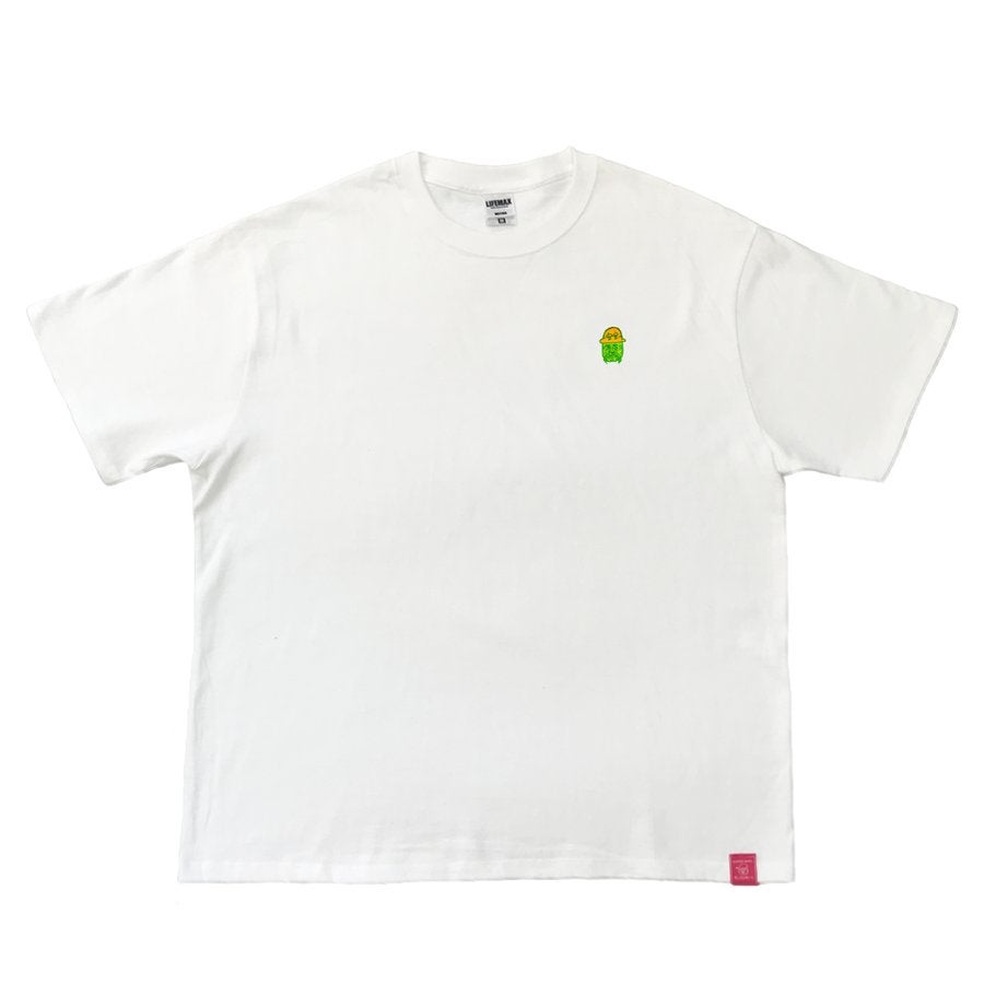 デハラユキノリ限定ビッグシルエットTシャツ綿100％BIGつよしサトシトメ元吉顔ロゴデザイン