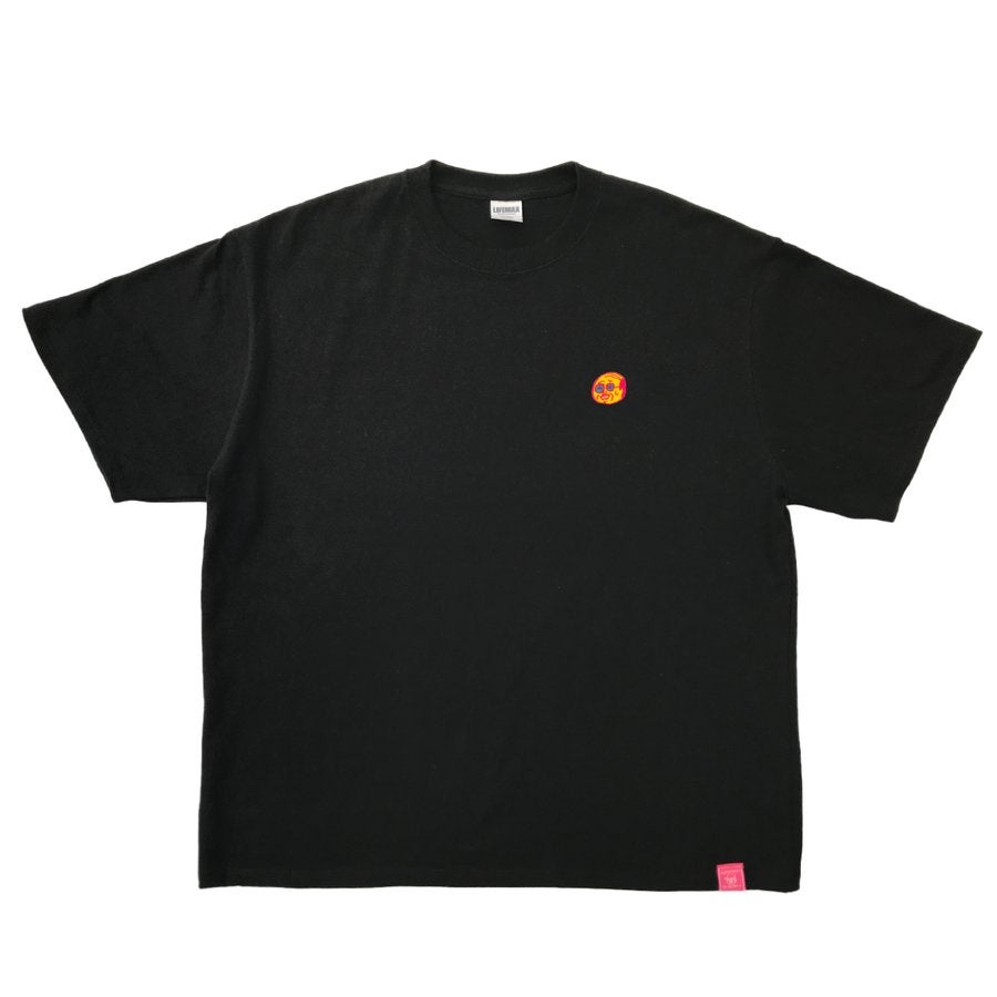 デハラユキノリ限定ビッグシルエットTシャツ綿100％BIGつよしサトシトメ元吉顔ロゴデザイン