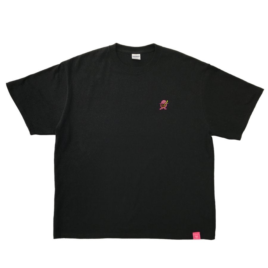 デハラユキノリ限定ビッグシルエットTシャツ綿100％BIGつよしサトシトメ元吉顔ロゴデザイン