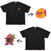 デハラユキノリ限定ビッグシルエットTシャツ綿100％BIGつよしサトシトメ元吉顔ロゴデザイン