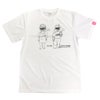 デハラユキノリ限定ドライTシャツプリントホワイトトメONOFFサトシONOFF