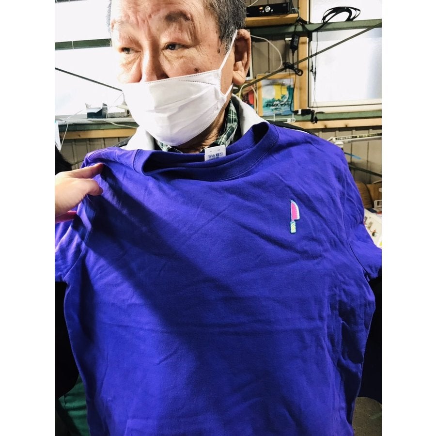 デハラユキノリ秋冬新作限定長袖TシャツロンＴ綿100％カツオ鰹包丁