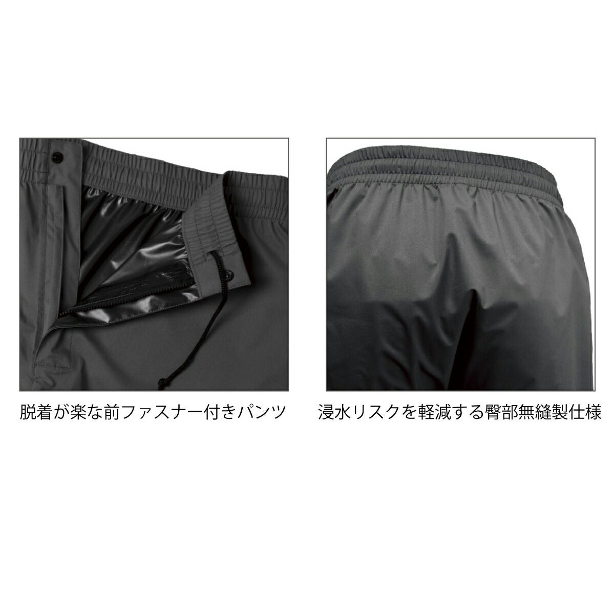 合羽レインウェアストレッチレインスーツ上下セット高透湿ネスタNER-01ケイワーク