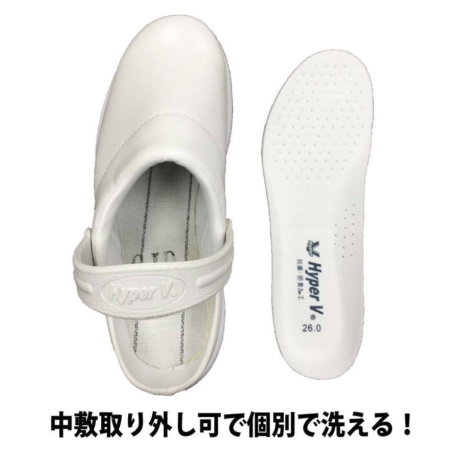 厨房靴キッチンコックシューズサボサンダル滑りにくいハイパーV日進ゴム#720