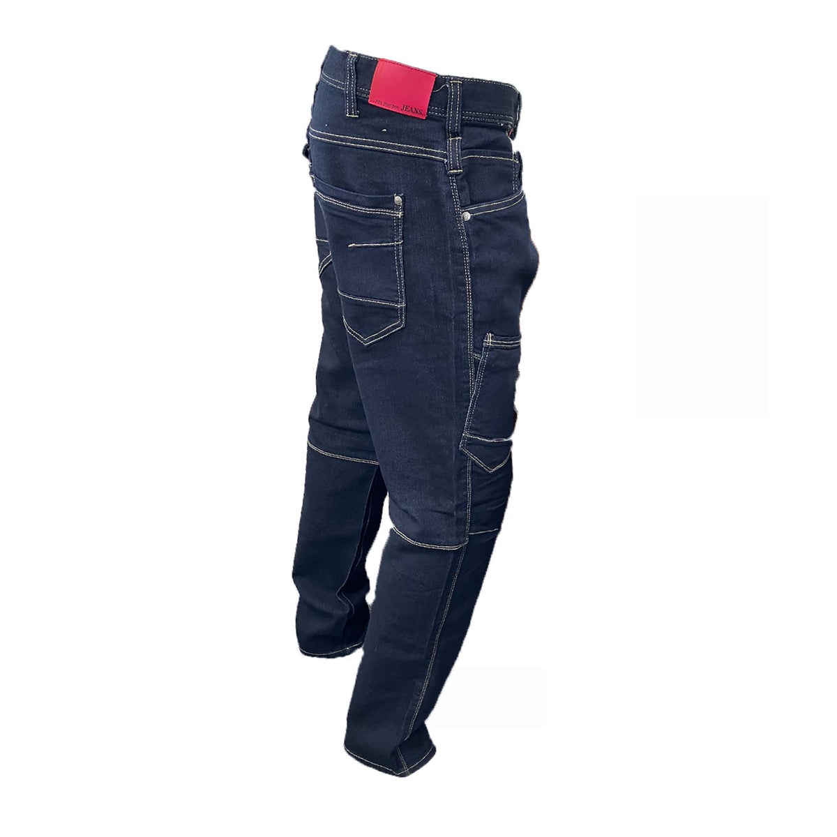 作業服超冷感ストレッチデニムカーゴパンツスリムフィットSUPERPRICEC977201