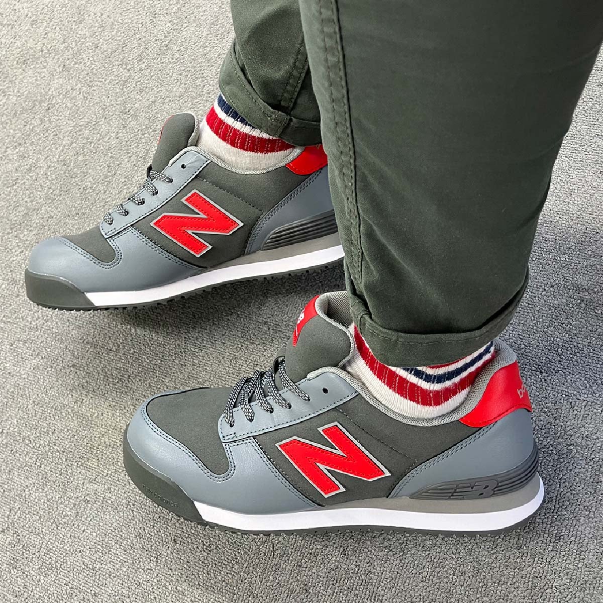 NB 安全靴 ニューバランス ポートランド マイクロファイバー