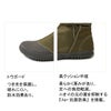 作業靴ノーカーズガーデニング農業撥水レディースメンズファスナーマジック福山ゴムNK-11