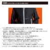 作業着ワークジャケットレトロフューチャーADストレッチブラックアイズフロンティア3350