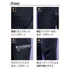 作業着カーゴパンツハイブリッドADストレッチ着心地強度透けにくいアイズフロンティア3952