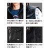作業着ボアフリースベスト防寒ハイブリッドウインドブロックブラックアイズフロンティア8817