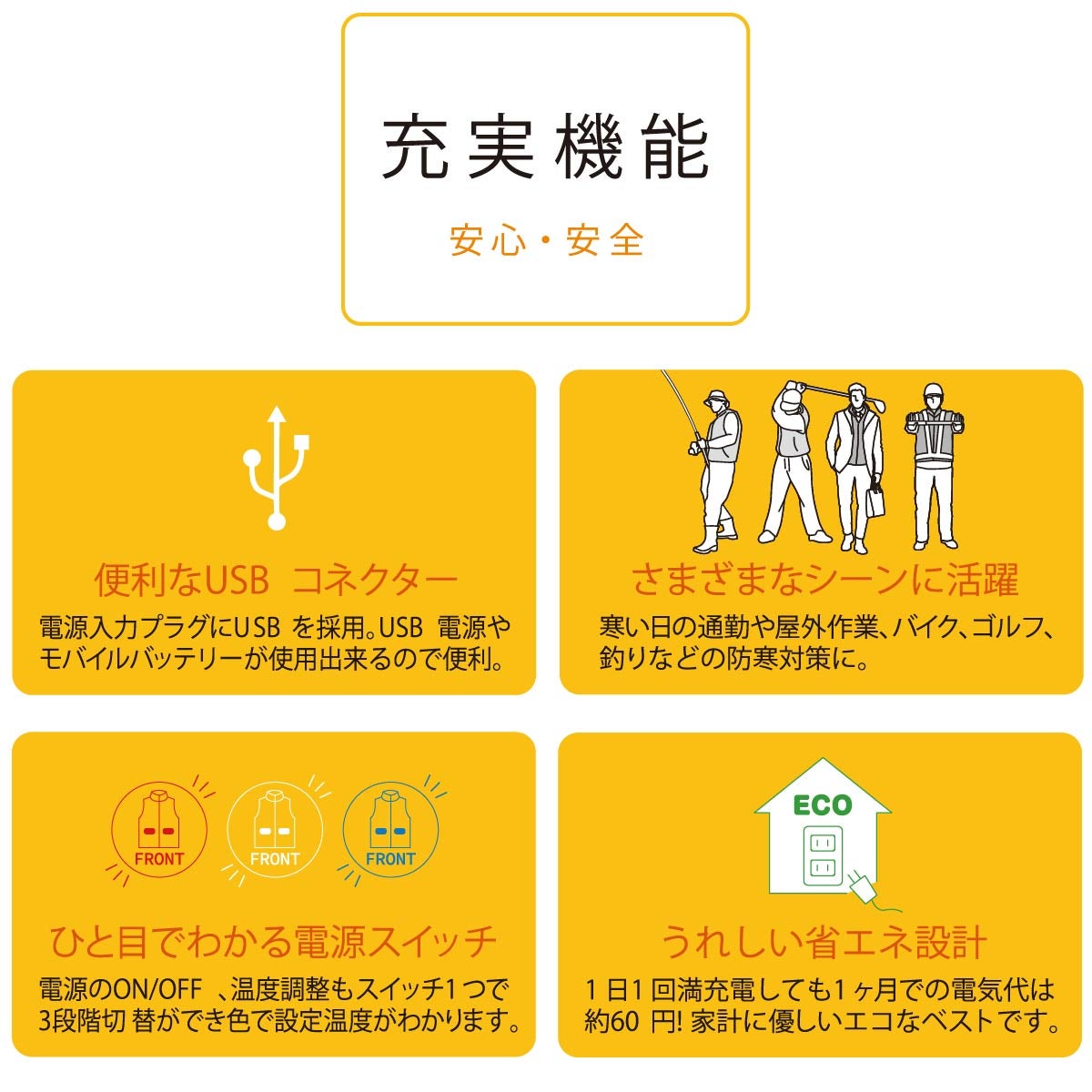 ヒートベストバッテリーセット電熱サイドバックルヒート即暖作業着防寒通勤バイクアウトドア釣りゴルフアタックベース31000