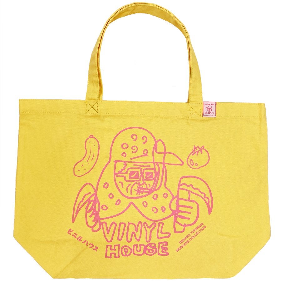 デハラユキノリキャンバストートバッグ限定14Lイエローサトシトメ