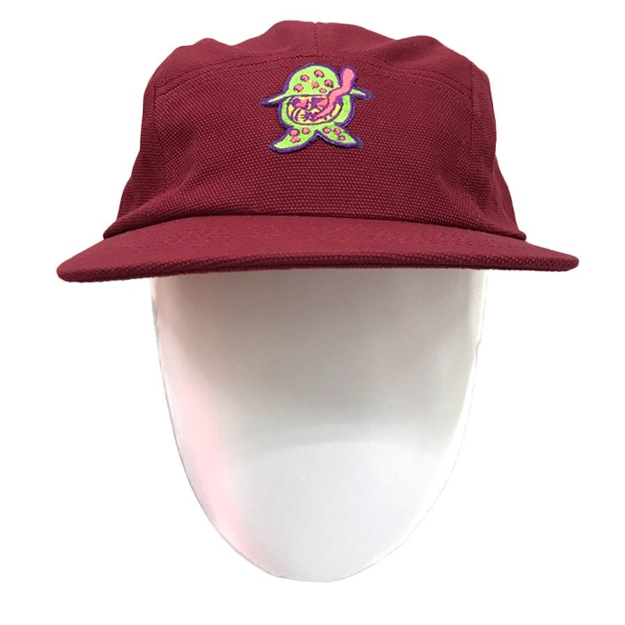 デハラユキノリ新作限定帽子キャンプキャップカーキワインカツラギ