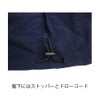 デハラユキノリ秋冬新作限定アノラックパーカー鰹カツオ両胸ロゴシワ加工高知