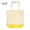 ネット限定販売デハラユキノリツートントートバッグキャンバスバイカラーナチュラル10L